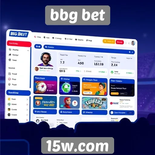 Interface do bbg bet proporciona experiência intuitiva